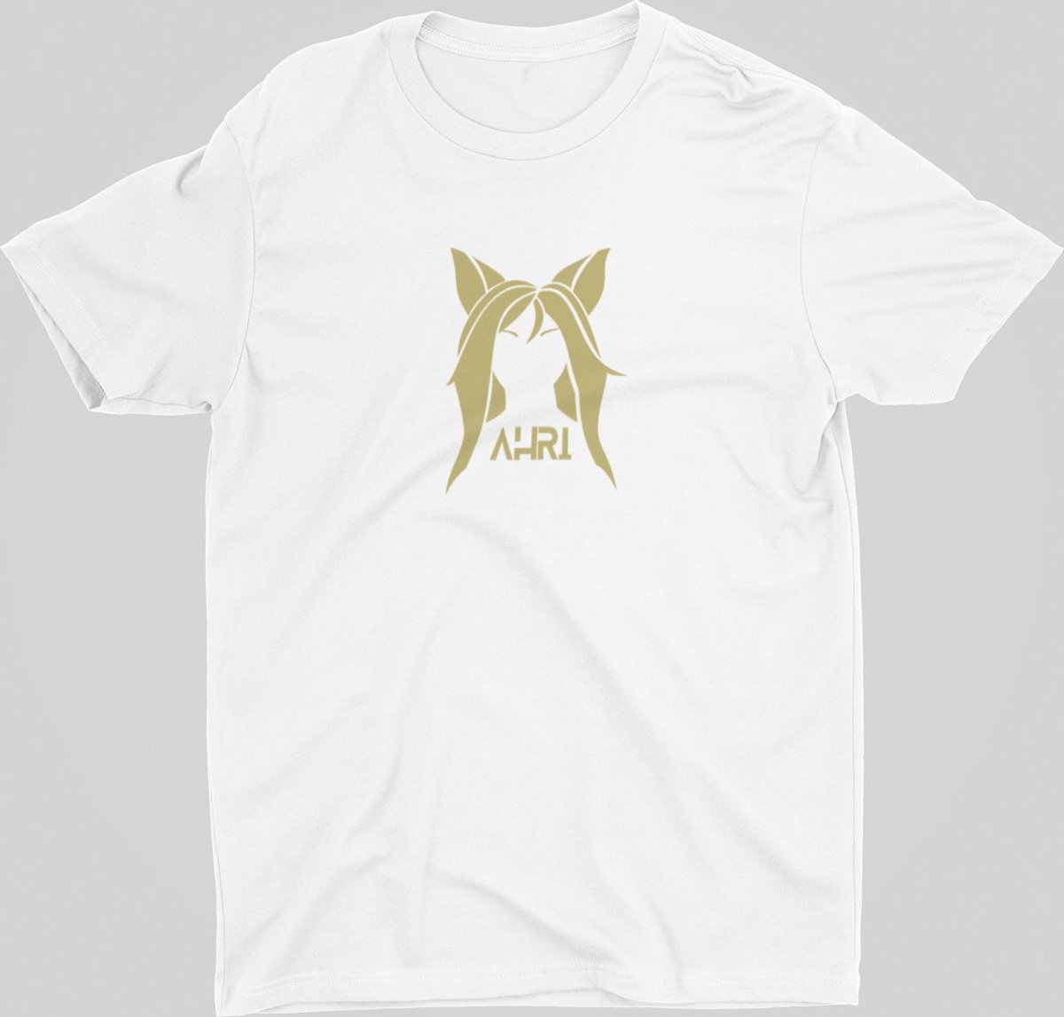 League of Legends Ahri T-Shirt | LoL Moba Game | Multiplayer | Gamer cadeau | Unisex Maat L Wit